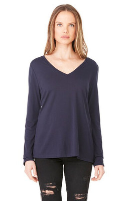 Bella+Canvas 8855 - Women's Flowy Long Sleeve Tee