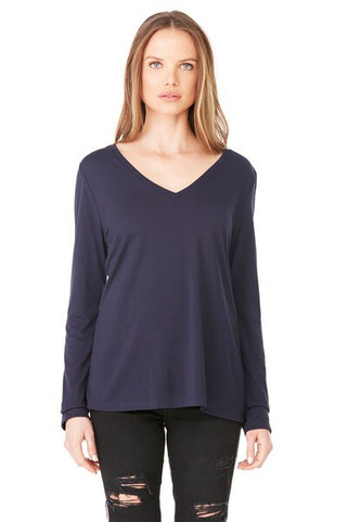 Bella+Canvas 8855 - Womens Flowy Long Sleeve Tee