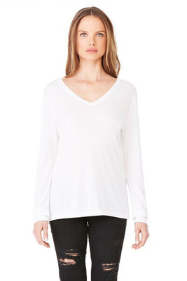 Bella+Canvas 8855 - Women's Flowy Long Sleeve Tee