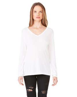 Bella+Canvas 8855 - Women's Flowy Long Sleeve Tee