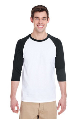 Gildan 5700 - Heavy Cotton Three-Quarter Raglan Sleeve T-Shirt
