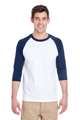 Gildan 5700 - Heavy Cotton Three-Quarter Raglan Sleeve T-Shirt
