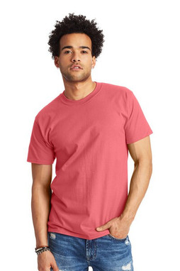 Hanes 5180 - Camiseta Resistente de Algodón Hanes