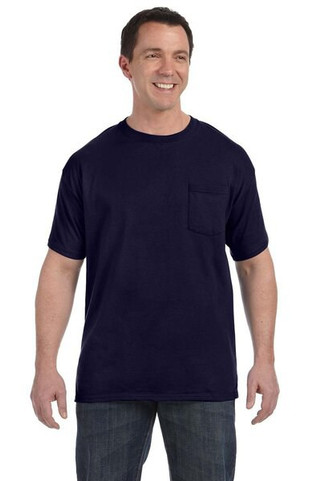 Hanes 5590 - T-shirt With A Pocket
