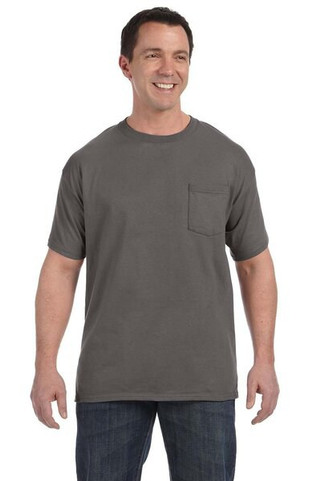 Hanes 5590 - T-shirt With A Pocket