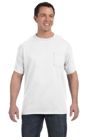 Hanes 5590 - T-shirt With A Pocket