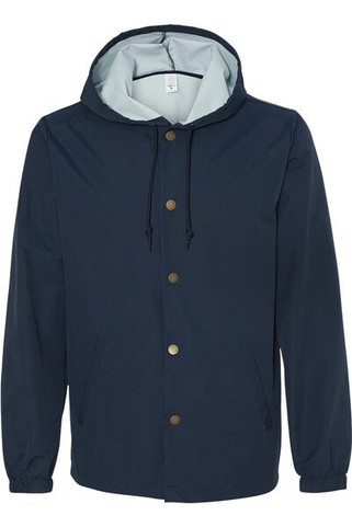 Independent Trading Co. EXP95NB - Water Resistant Hooded Windbreaker Jacket
