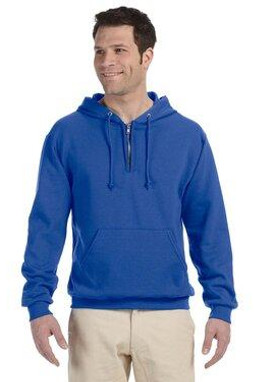 JERZEES 994MR - Quarter-Zip Hooded Pullover
