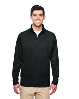 JERZEES PF95MR - 100% Polyester Fleece Quarter-Zip Cadet Collar Sweatshirt