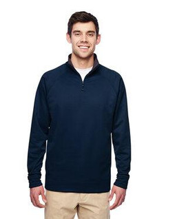 JERZEES PF95MR - 100% Polyester Fleece Quarter-Zip Cadet Collar Sweatshirt