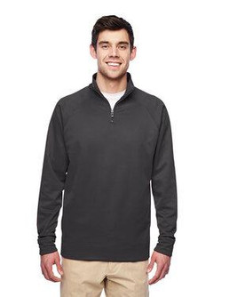 JERZEES PF95MR - 100% Polyester Fleece Quarter-Zip Cadet Collar Sweatshirt
