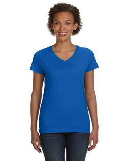 LAT 3507 - Ladies Fine Jersey V-NeckT-Shirt