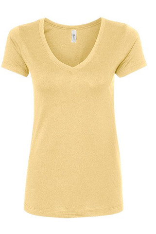 Next Level 1540 - Women’s Lightweight Combed Cotton V-Neck Tee