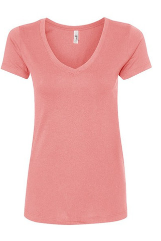 Next Level 1540 - Women’s Lightweight Combed Cotton V-Neck Tee