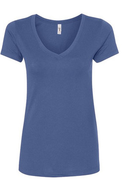 Next Level 1540 - Camiseta Mujer Confort V de Algodón y Poliéster