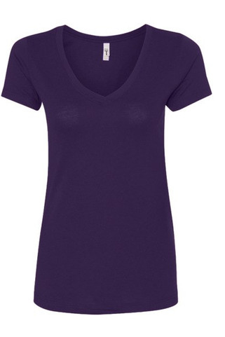 Next Level 1540 - Women’s Lightweight Combed Cotton V-Neck Tee