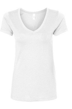 Next Level 1540 - Camiseta Mujer Confort V de Algodón y Poliéster