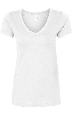 Next Level 1540 - Women’s Lightweight Combed Cotton V-Neck Tee