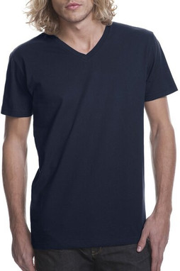Next Level 3200 - Remera premium manga corta con cuello en V 