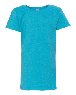 Next Level 3712 - Remera Princesa de niña  con cuello redondo