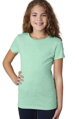 Next Level 3712 - Remera Princesa de niña  con cuello redondo 