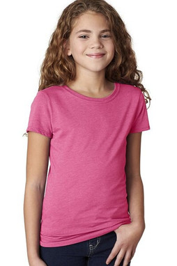 Next Level 3712 - Girls Princess CVC Tee