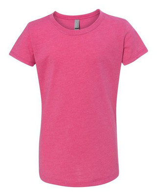 Next Level 3712 - Remera Princesa de niña  con cuello redondo