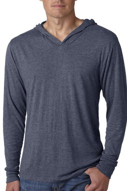 Next Level 6021 - T-shirt unisexe à capuche en tissu triblend