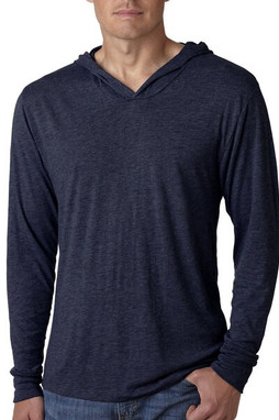 Next Level 6021 - T-shirt unisexe à capuche en tissu triblend