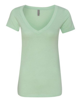 Next Level 6640 - Stylish Deep V-Neck Cotton Blend Tee