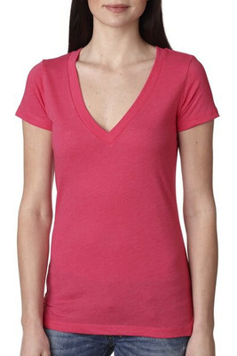 Next Level 6740 - T-Shirt Triblend Deep V