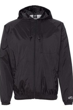 Rawlings 9728 - Hooded Full-Zip Wind Jacket