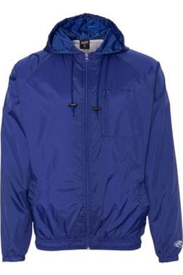 Rawlings 9728 - Hooded Full-Zip Wind Jacket