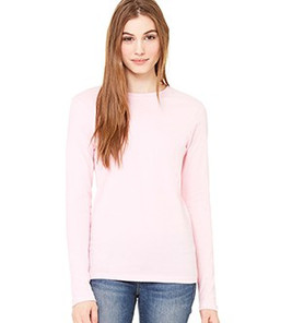 Bella+Canvas B6500 - Women's Jersey Long Sleeve Tee