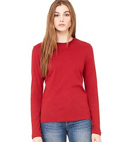 Bella+Canvas B6500 - Womens Jersey Long Sleeve Tee