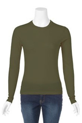 Bella+Canvas B6500 - Women's Jersey Long Sleeve Tee