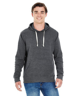 J. America J8871 - Adult Tri-Blend Fleece Pullover Hood