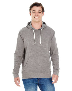 J. America J8871 - Adult Tri-Blend Fleece Pullover Hood