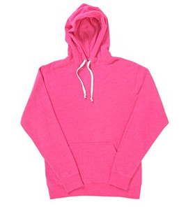 J. America J8871 - Adult Tri-Blend Fleece Pullover Hood