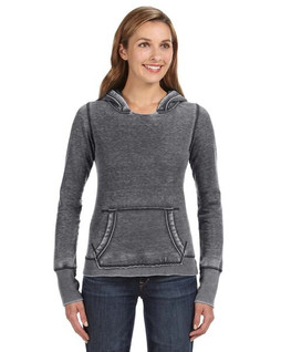 J. America J8912 - Ladies Zen Fleece Pullover Hood