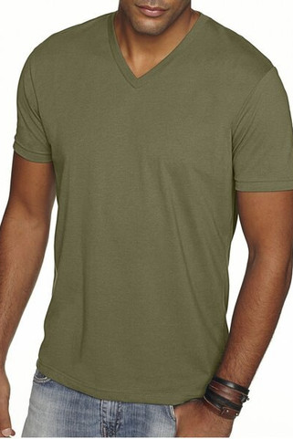 Next Level NL6440 - Mens Premium Fitted Sueded V-Neck Tee