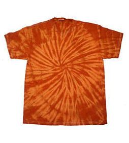 Tie dye gildan t-shirts for men green