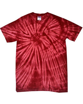 Colortone T1000 - Remera teñida como tela de araña para adultos