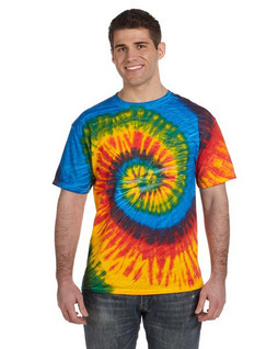 blue tie dye t shirt 