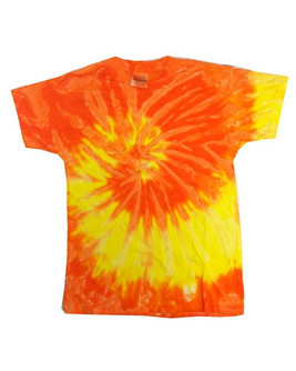 Colortone T1001 - Remera multicolor teñida para adultos