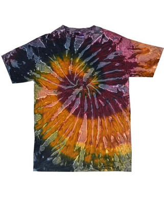 Colortone T1001Y - Remera teñida multicolor para jóvenes