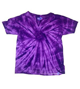 Colortone T1160 - Camiseta Infantil de Algodón Tie Dye