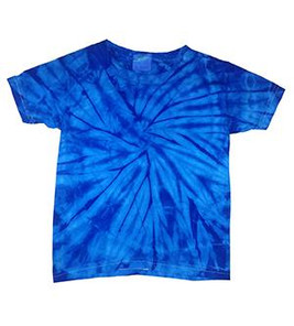 Colortone T1160 - Camiseta Infantil de Algodón Tie Dye