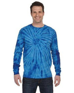 Colortone T2000 - SPIDER TIE DYE ADULT LONG SLEEVE