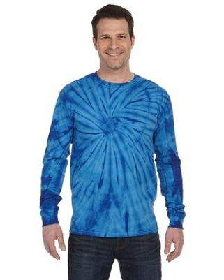 Colortone T2000 - SPIDER TIE DYE ADULT LONG SLEEVE